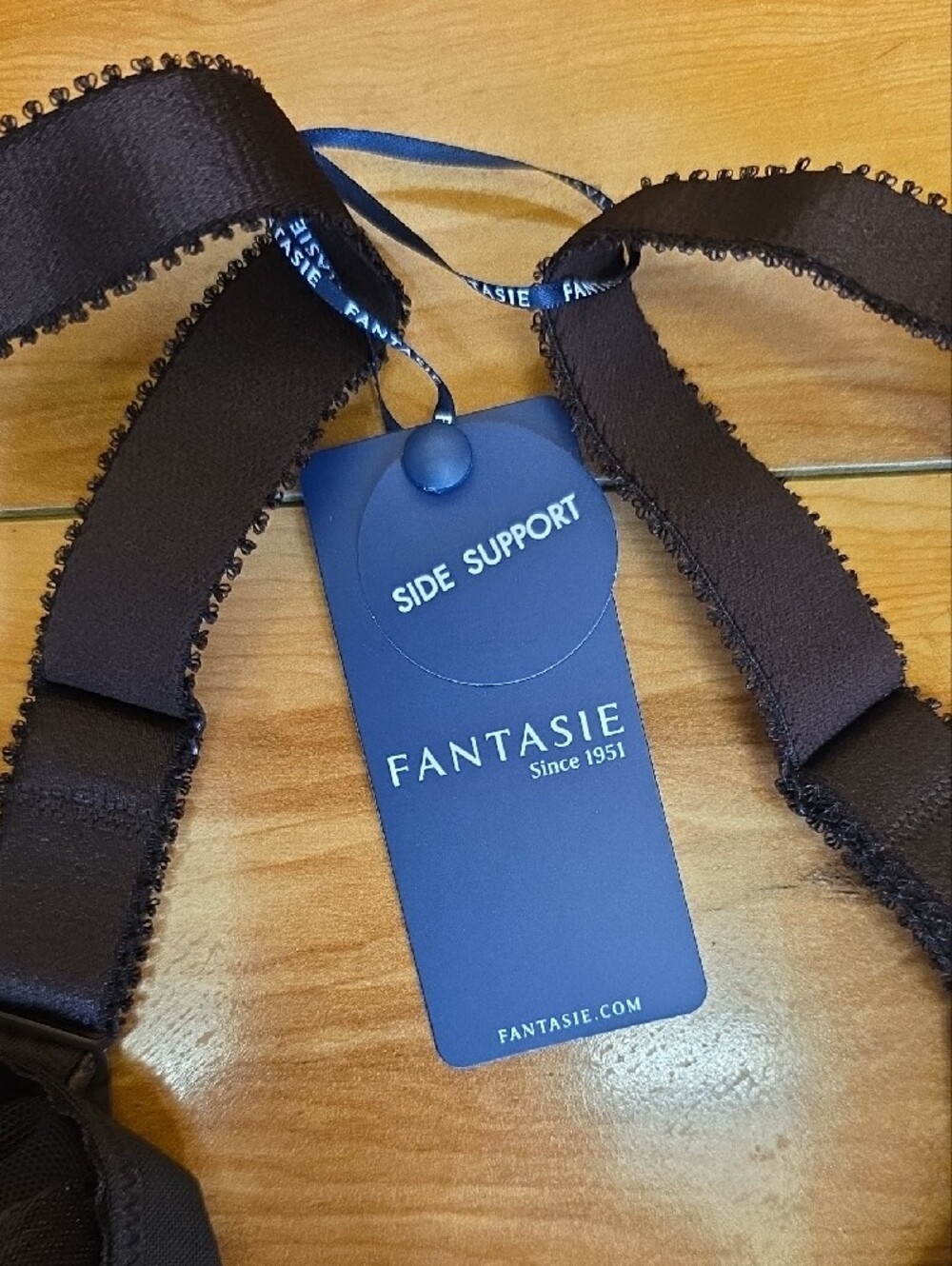 NEW Fantasie Illusion Underwire Side Support Bra Chocolate 34G - Picture 3 of 12